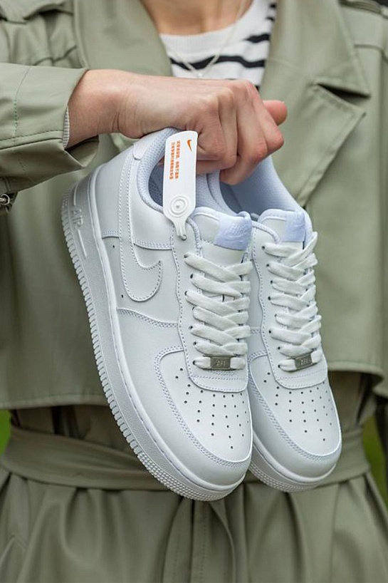 Кроссовки Nike Air Force 1 Low "Triple White" premium