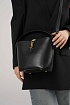 Кожаная сумка Yves  Saint Laurent Le 37 bucket bag 25x25 см