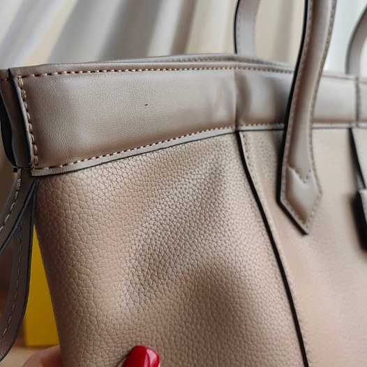 Кожаная сумка Fendi Origami Large 40x27 см   