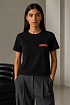 Чёрная футболка Orange 2.0 Heron Preston
