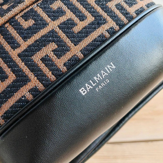 Рюкзак Balmain Jacquard Monogram 30x24 см (2 расцветки)
