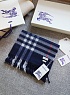 Шарф Burberry two-tone Check premium 168x30 см - Navy