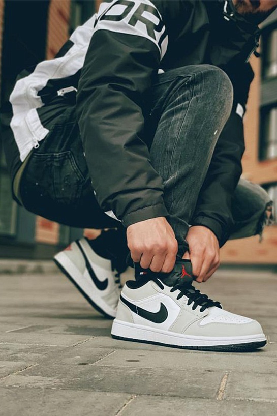 Кроссовки Nike Air Jordan 1 Low "Smoke Grey"