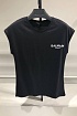 Женская футболка Balmain Paris - Black