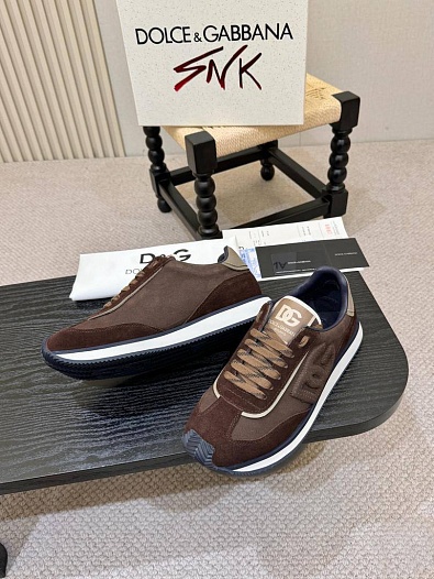 Мужские кроссовки Dolce & Gabbana Cushion - Brown   