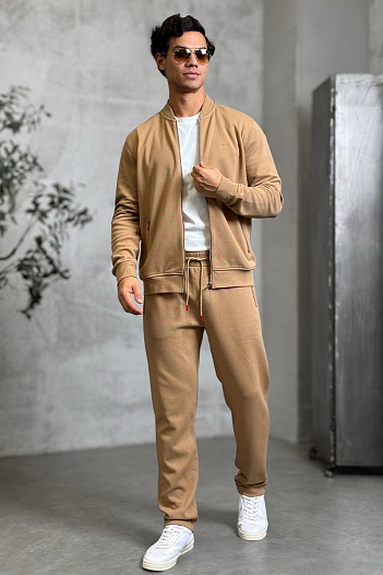 Спортивный костюм Kiton бежевого цвета   