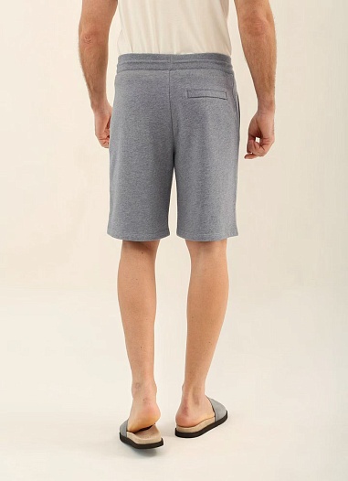 Мужские светло-серые шорты Loro Piana premium   