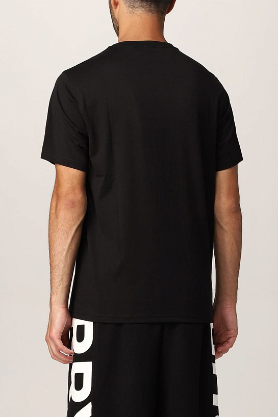 Футболка чёрного цвета Burberry Parker TB circle logo