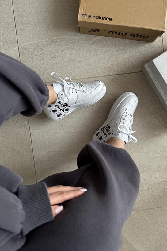 Кроссовки Nike Air Force 1 Low x Supreme x Comme Des Garçons