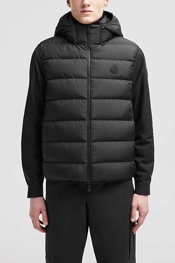 Пуховой жилет Moncler Valmasque - Black   