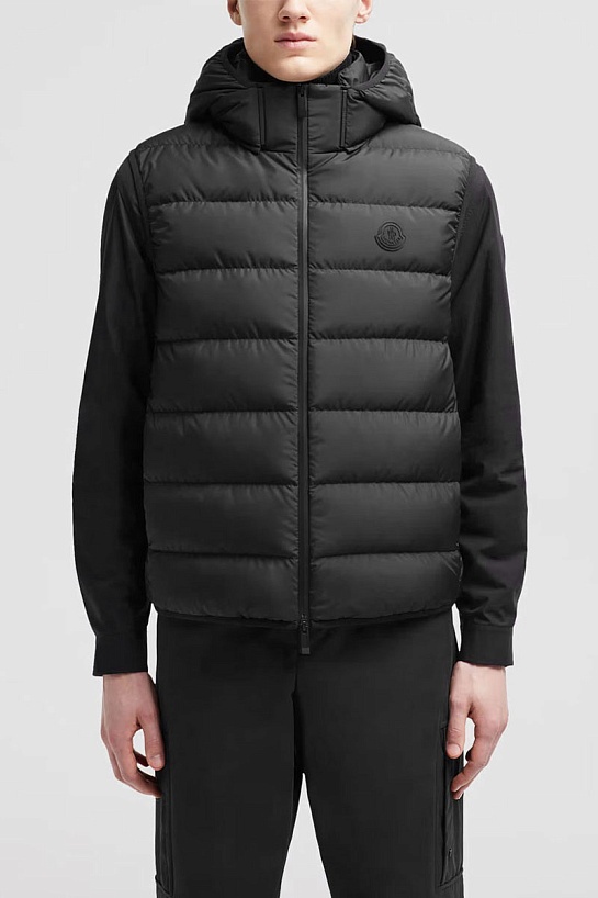 Пуховой жилет Moncler Valmasque - Black