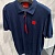 Мужское синее поло Hugo Boss classic badge