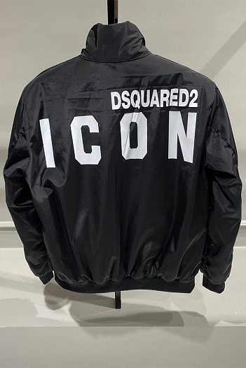 Мужская куртка Dsquared2 "ICON" - Black   