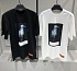 Чёрная оверсайз футболка Heron Preston Blurry Heron