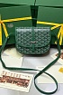 Кожаная сумка Goyard Belvedere Messenger PM premium 22x17x6 см 