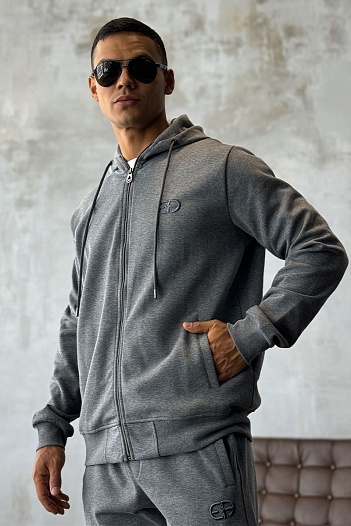 Спортивный костюм Emporio Armani цвета антрацит   