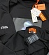Чёрная оверсайз футболка Heron Preston Blurry Heron