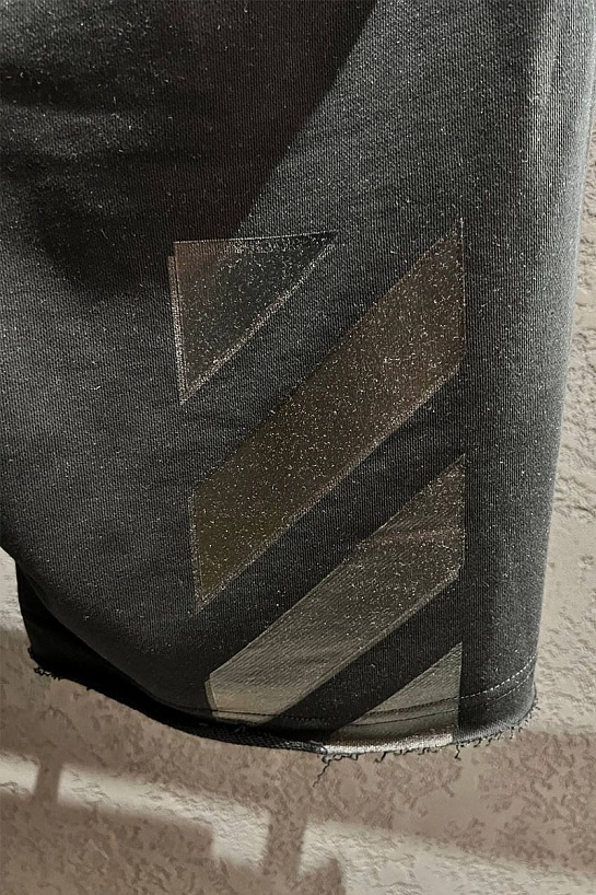 Мужские чёрные шорты Off-White