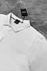 Мужское поло Hugo Boss белого цвета