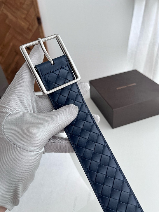Кожаный ремень Bottega Veneta Premium (ширина 4 см)