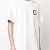 Футболка белого цвета Moncler logo-embroidered