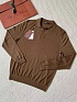 Поло с длинным рукавом Loro Piana Premium - Caramel