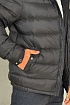 Мужской пуховик Moncler logo-patch - Black