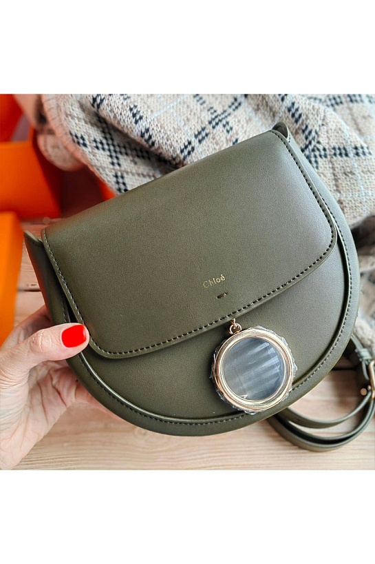 Кожаная сумка Chloe Arlene 21x18 см (2 расцветки)