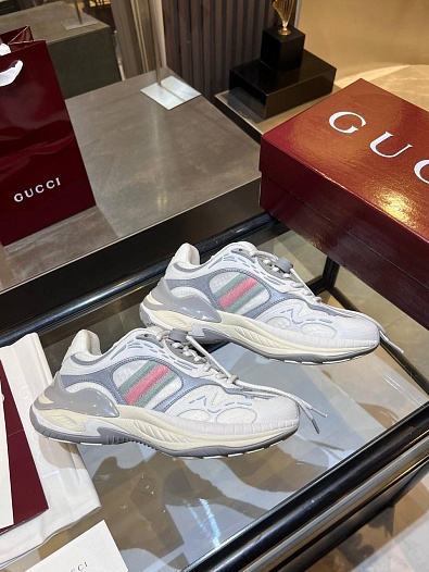 Женские кроссовки Gucci GG 2.0 Premium - White   