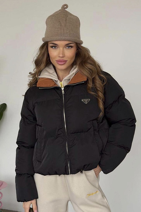 Женская куртка Prada premium - Black