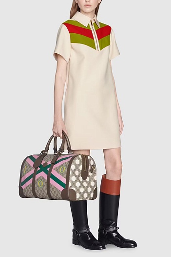 Кожаная сумка Gucci 100 Duffle Bag 45x28 см (3 расцветки)   