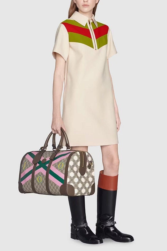 Кожаная сумка Gucci 100 Duffle Bag 45x28 см (3 расцветки)