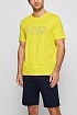 Мужская футболка Hugo Boss жёлтого цвета