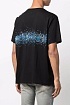Оверсайз футболка Amiri "Paint Splatter" - Black