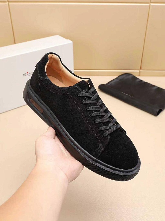 Мужские замшевые кроссовки Kiton