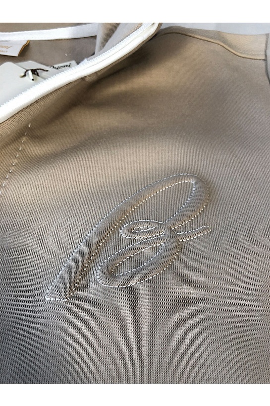 Мужская кофта Brioni бежевого цвета