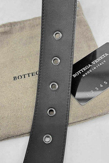 Кожаный ремень Bottega Veneta (ширина 3.8 см, длина 95 / 100 / 105 см)   