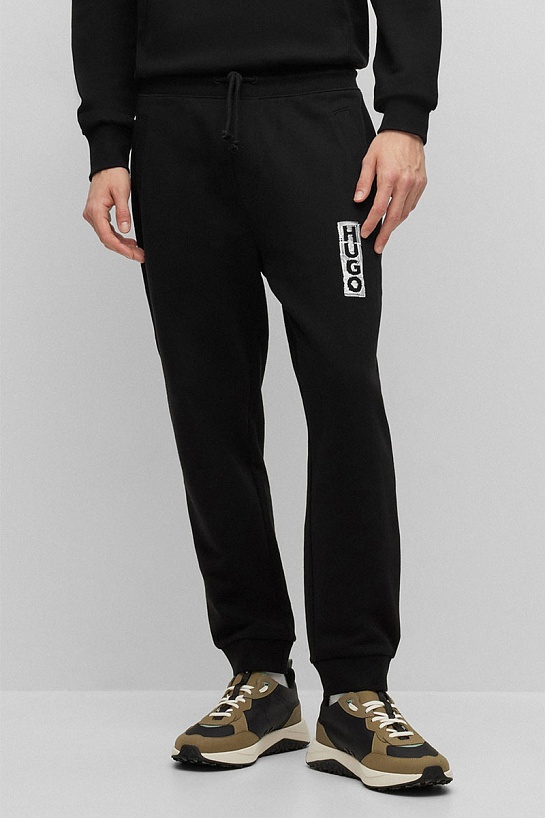 Чёрные спортивные штаны Hugo Boss Dogur