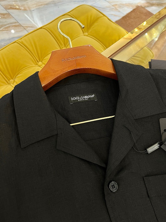Льняная рубашка Dolce & Gabbana Premium