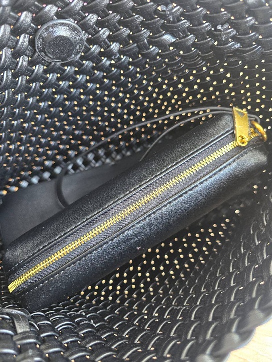 Кожаная сумка Bottega Veneta intrecciato 30x14 см