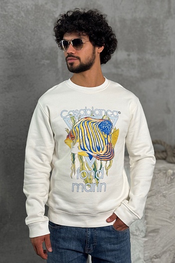 Белая кофта Casablanca Fond Marin   