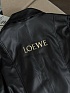 Женская кожаная куртка Loewe premium - Black