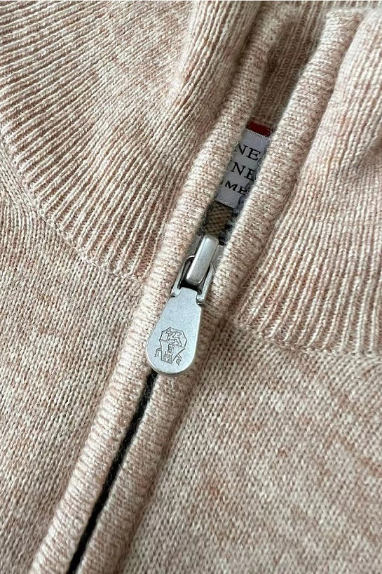 Кашемировый свитер Brunello Cucinelli Premium - Light Tan