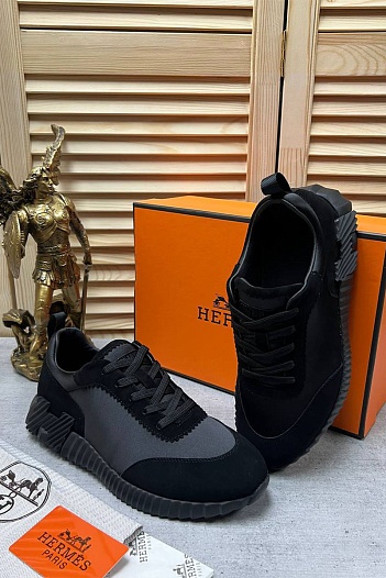 Мужские кроссовки Hermes Bouncing - Black   