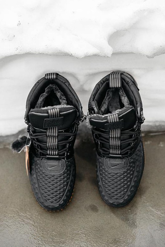 Кроссовки с мехом Nike Lunar Force 1 Duckboot '17