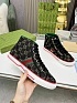 Мужские кроссовки Gucci Tennis 1977 high-top - Black
