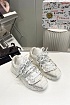 Комбинированные кроссовки Dolce & Gabbana Space - White