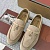 Женские лоферы Loro Piana Summer Charms Walk premium - Light Beige