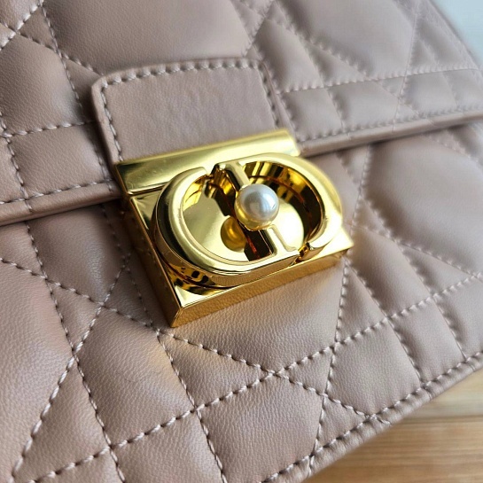 Кожаная сумка Dior Ange 23x16 см