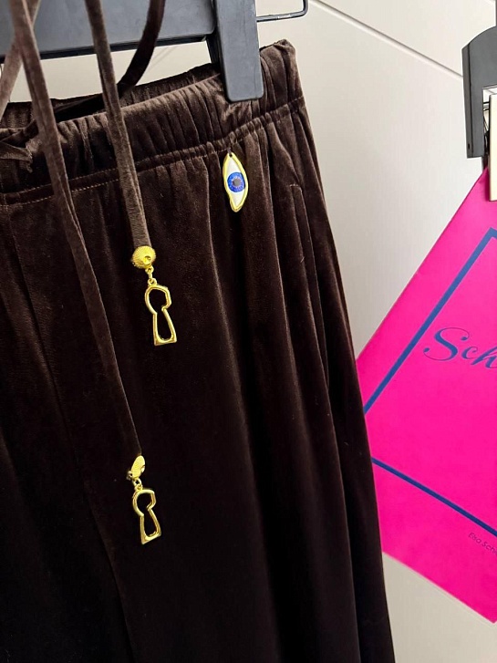 Женские брюки Schiaparelli premium - Brown